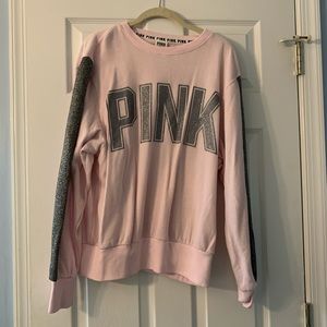 PINK Glitter Sweatshirt